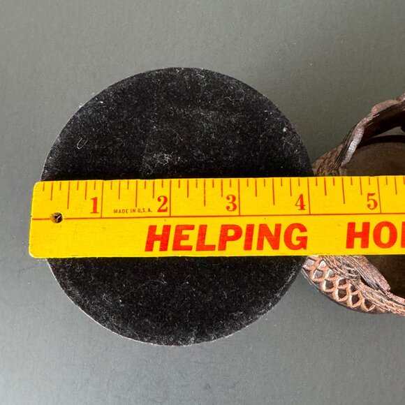 Pineapple Pedestal Candleholders Set of 2 Metal Art - Picture 12 of 15